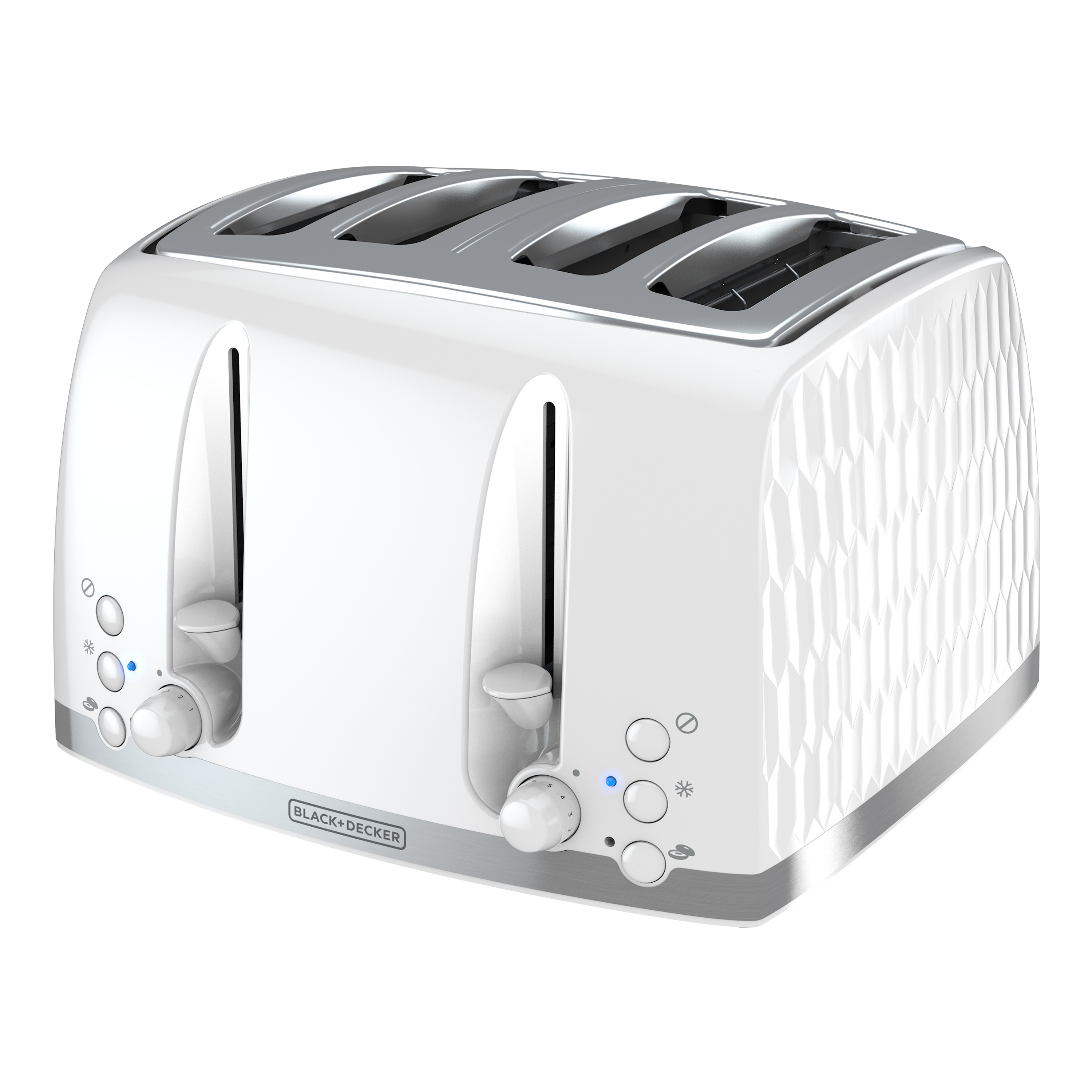 Honeycomb Collection 2 Slice Toaster BLACK DECKER